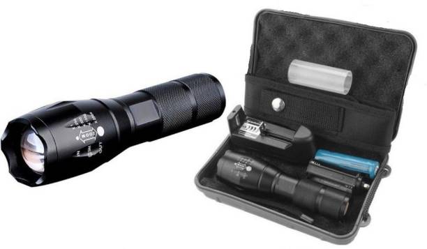 Care 4 t-650 XLM Cree Led torch light 5 modes Zoom torch with rechargeable battery with charging kit Torch