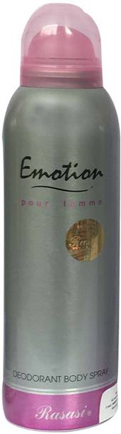RASASI Emotion Pour Femme Deodorant Spray  -  For Women
