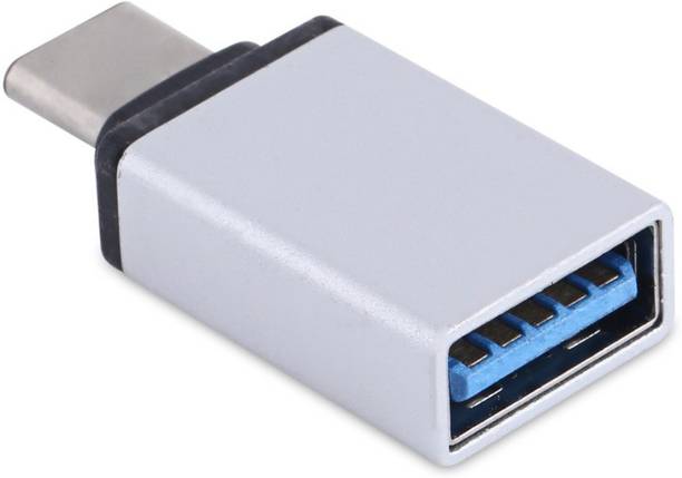 HexaGear USB Type C, USB OTG Adapter High Speed Metal Type-C male to USB-A 2.0 Female OTG adapter, connector for data transfer (Compatible with All Type-C Smartphones, Keyboard, Mouse, Pen Drive)
