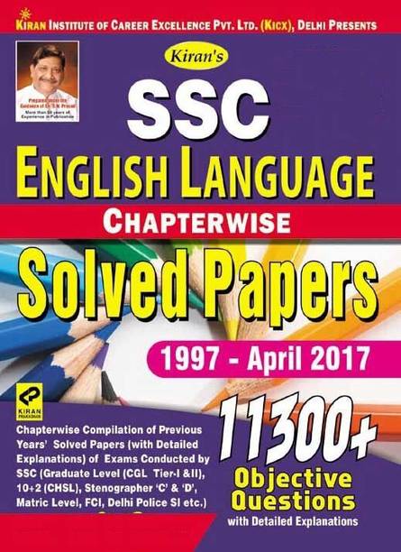 SSC English Language Chapterwise Solved Papers