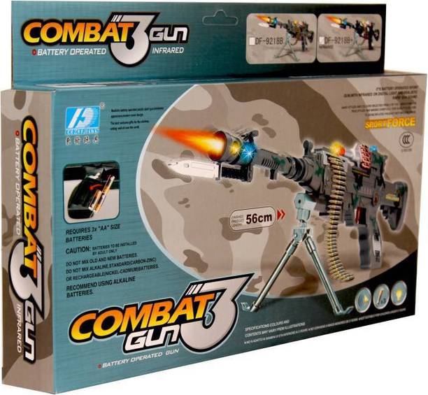 Munchkin Land Combat Machine Gun Musical Guns & Darts