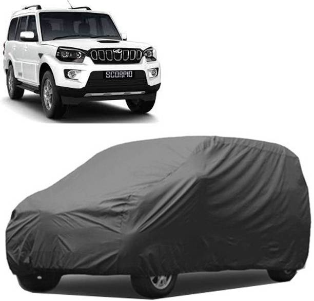 A+ RAIN PROOF Car Cover For Mahindra Scorpio (Without Mirror Pockets)