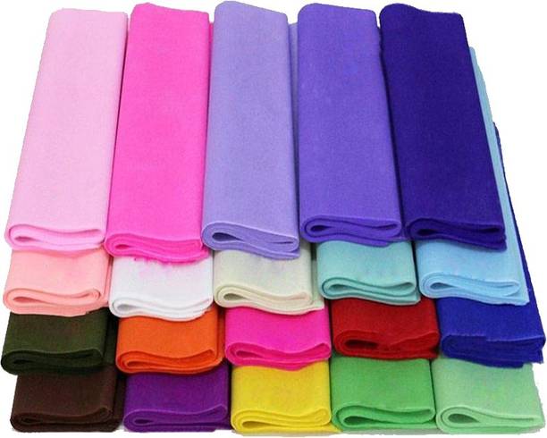 Just Flowers Mixed Color Tissue Paper for Gift/Flowers Packing 24 Inch x 30 Inch - 50 Sheets