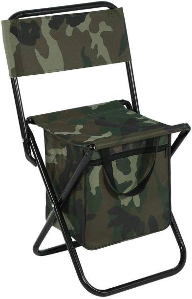 IRIS Folding Chair, Portable Camping Chair with Storage Bag for Fishing Hiking Picnic Outdoor & Cafeteria Stool