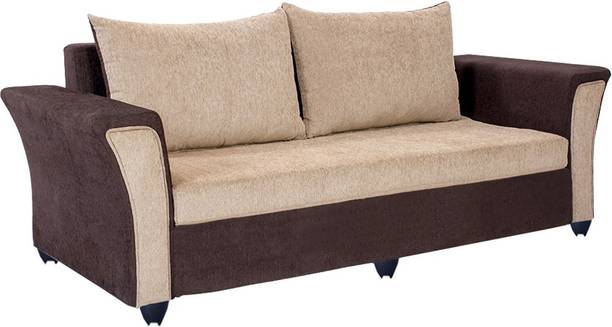 Bharat Lifestyle Leo Fabric 3 Seater  Sofa
