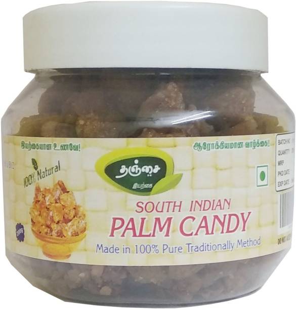 THANJAI NATURAL Palm Candy 200 Grams Oldest Traditional Method Made 100% Natural Sugar