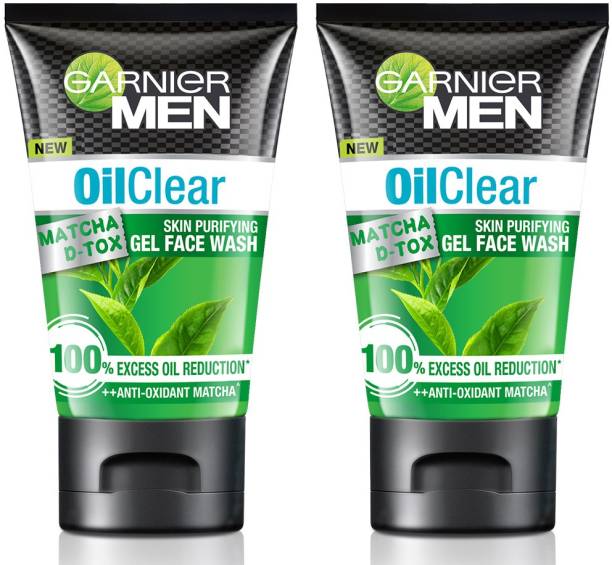 Garnier Men Men Oil Clear Skin Purifying  (Pack of 2) Face Wash