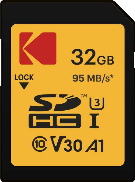 KODAK 32GB High Speed 95MB/s High Speed SDHC 32 GB SD Card Class 10 95 MB/s  Memory Card Compatible with Camera