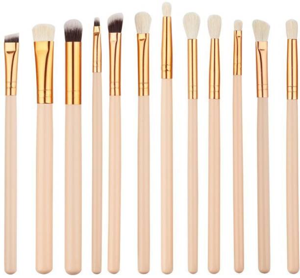 Futurekart Pack Of 12 Professional Makeup Brushes Set Foundation Blending Blush (as show in picture)