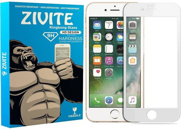 ZIVITE Edge To Edge Tempered Glass for Apple iPhone 8 Plus