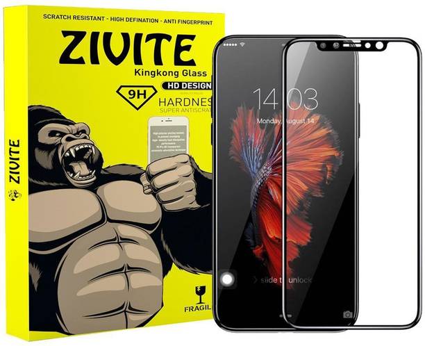 ZIVITE Edge To Edge Tempered Glass for Apple iPhone X