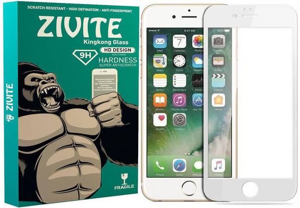 ZIVITE Edge To Edge Tempered Glass for Apple iPhone 8 Plus