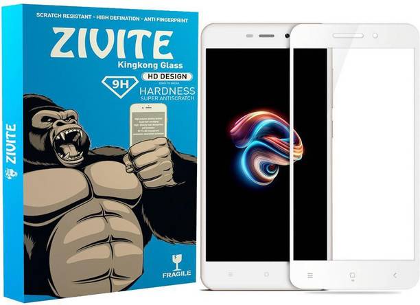 ZIVITE Edge To Edge Tempered Glass for Mi Redmi 4