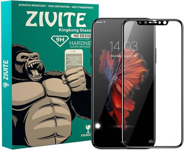 ZIVITE Edge To Edge Tempered Glass for Apple iPhone X