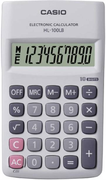 CASIO HL100LB Portable Basic  Calculator