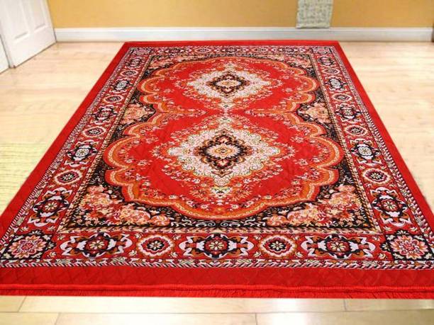 ZIRCONE Red PVC (Polyvinyl Chloride) Carpet
