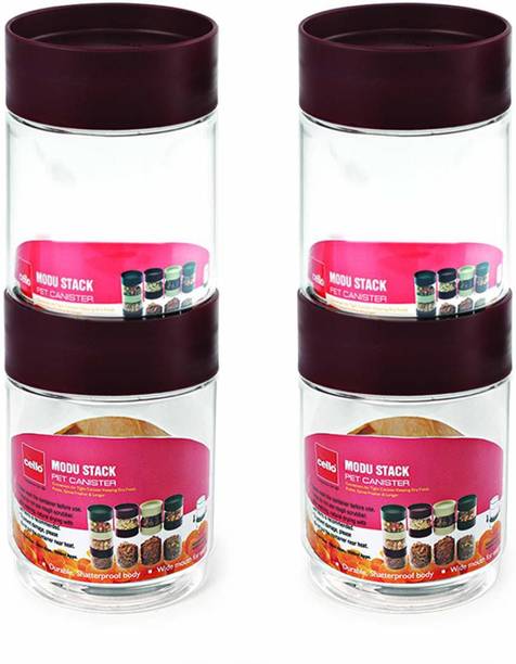 cello Plastic Grocery Container  - 750 ml