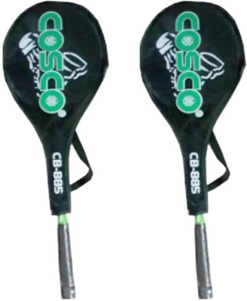 COSCO CB-885 (Pack of 2 Racket) (Color on Availability) Multicolor Strung Badminton Racquet