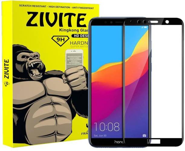 ZIVITE Edge To Edge Tempered Glass for Huawei Honor Y7 ...