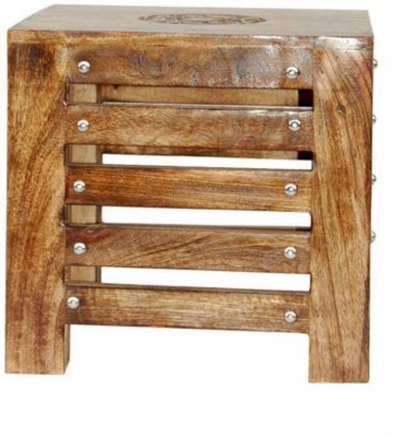 Extreme wood Balcony stool Living & Bedroom Stool (Brown) Living & Bedroom Stool