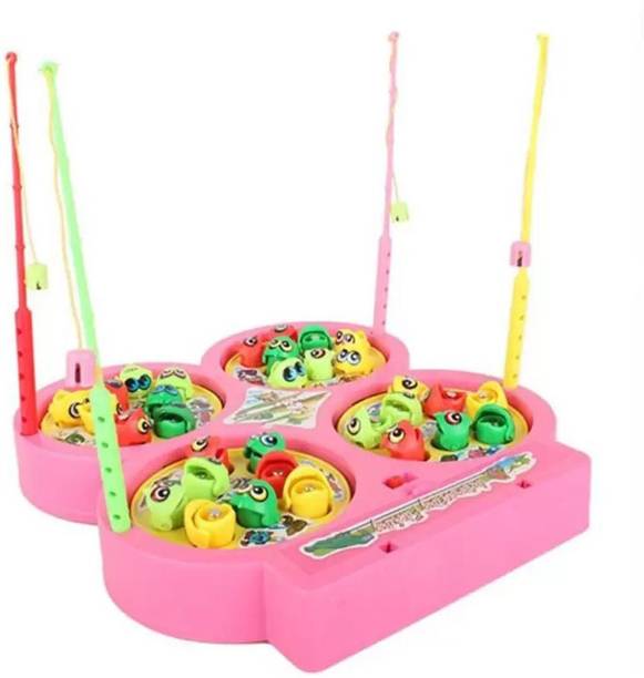HILY Fishing Catching Game With Music FOR KIDS Party & Fun Board Game