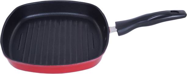 NIRLON Non-Stick Aluminium BPA Free Grill Pan 24.5cm Grill Pan 24.5 cm diameter 0 L capacity