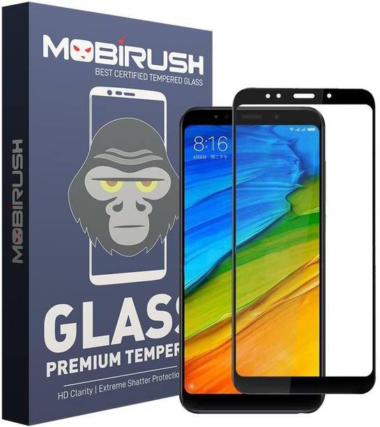 MOBIRUSH Edge To Edge Tempered Glass for Mi Redmi 5