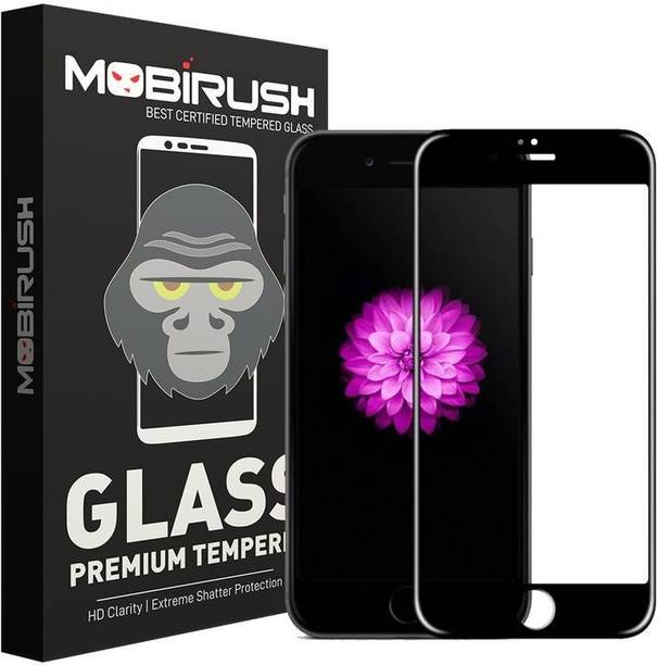 MOBIRUSH Edge To Edge Tempered Glass for Apple iPhone 7