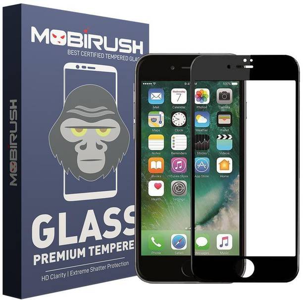 MOBIRUSH Edge To Edge Tempered Glass for Apple iPhone 7 Plus