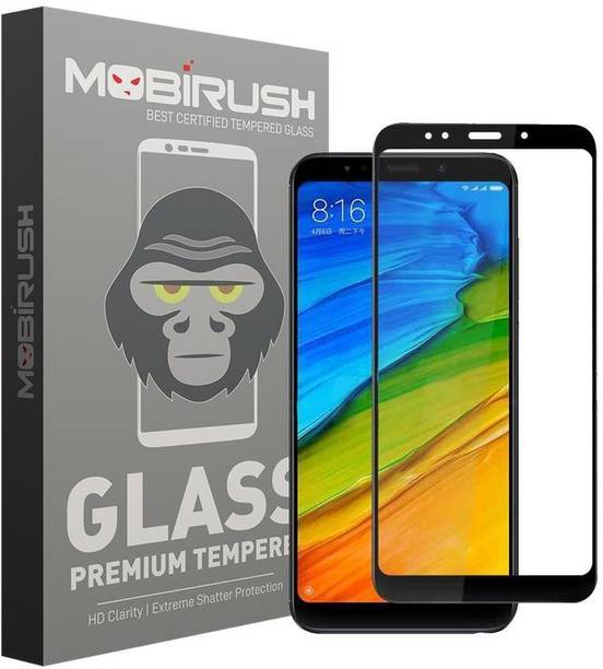 MOBIRUSH Edge To Edge Tempered Glass for Mi Redmi 5