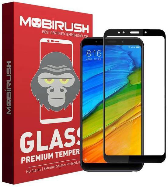 MOBIRUSH Edge To Edge Tempered Glass for Mi Redmi 5