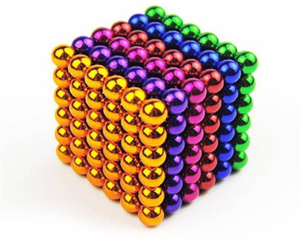 CROSS 5MM 216 Pieces Multicolore Magnetic Balls Magnets