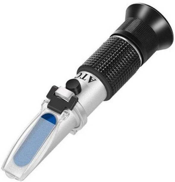RS EXPORT Brix Refractometer, Beer Wort and Wine Refractometer, Dual Scale - Specific Gravity 1.000-1.120 and Brix 0-32%, Replaces Homebrew Hydrometer Manual Handheld Refractometer