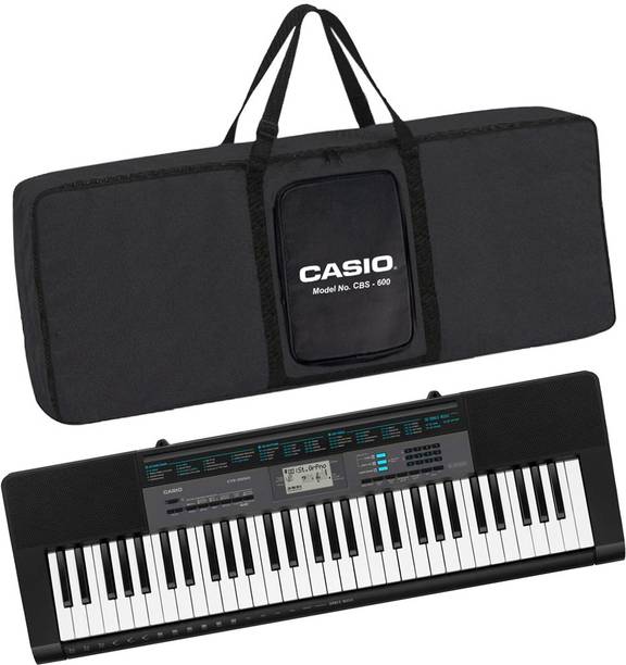 CASIO KS42 + CBC600 Black CTK-2550 + CBC600 Black Carry Case Digital Portable Keyboard