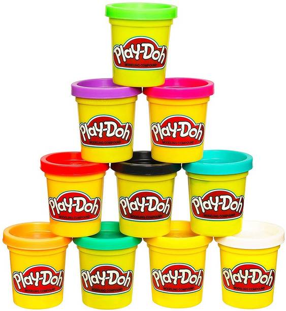 PLAY-DOH Modeling Compound 10-Pack Case of Colors, Non-Toxic, 2-Ounce Cans