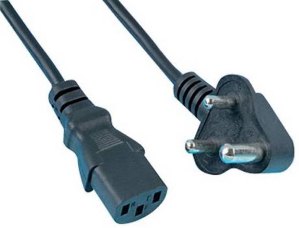 Gadget-Wagon Power Cord 10 A 10 m 3 pin ,3 x 0.75 sq mm power cord for pc , printer, machines 10 meters