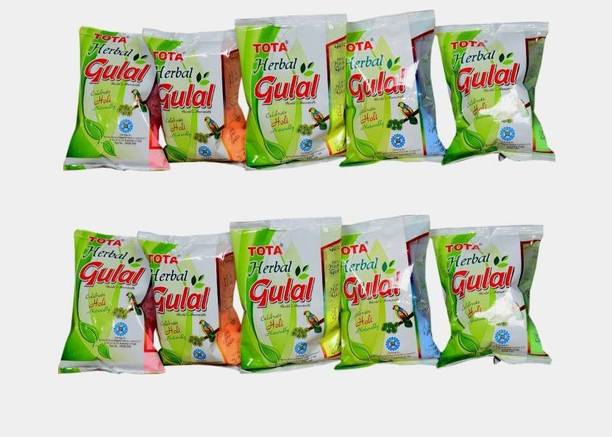 TOTA Holi Color Powder Pack of 10