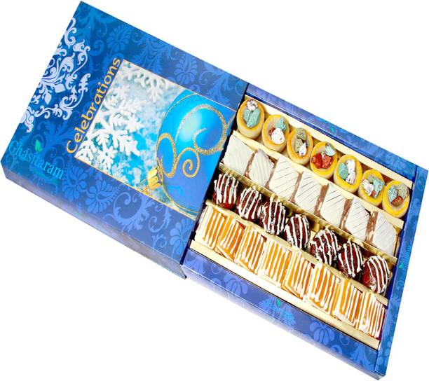Ghasitaram Gifts Assorted Exotic Cashew Sweets 400 gms Box