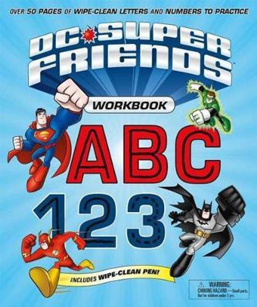 DC Super Friends Workbook ABC 123