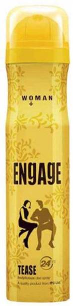 Engage Tease Deo - (165 ml) Deodorant Spray  -  For Women