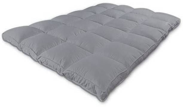 Linenovation 2 inch (5.08 cm) Double Size Microfibre Breathable Mattress Topper