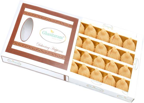 Ghasitaram Gifts Honey Kaju Modaks 400 gms Box