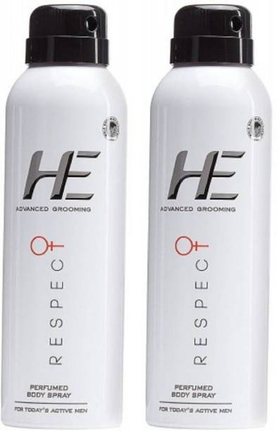 HE Respect 150 ml Each Perfume Body Spray  -  For Men