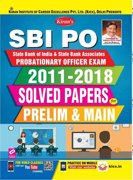 Kiranâs Sbi Po 2011-2018 Prelim & Main Solved Paper- English
