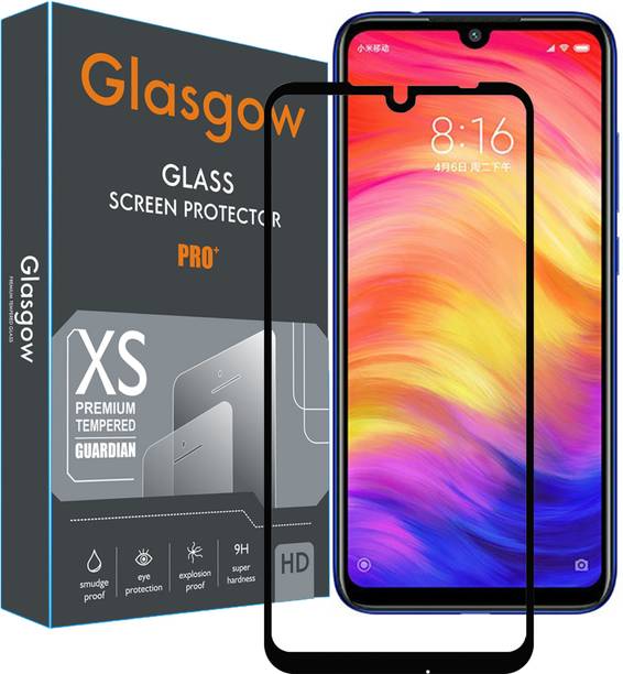 Glasgow Edge To Edge Tempered Glass for Mi Redmi Note 7, Mi Redmi Note 7 Pro, Mi Redmi Note 7S