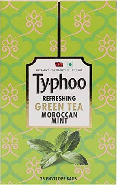 typhoo Moroccan Mint Green Tea Bags Box