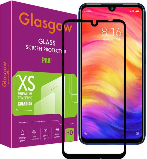 Glasgow Edge To Edge Tempered Glass for Mi Redmi Note 7, Mi Redmi Note 7 Pro, Mi Redmi Note 7S