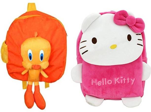 Lata Tweety Bag & Kitty Bag Combo School Bag