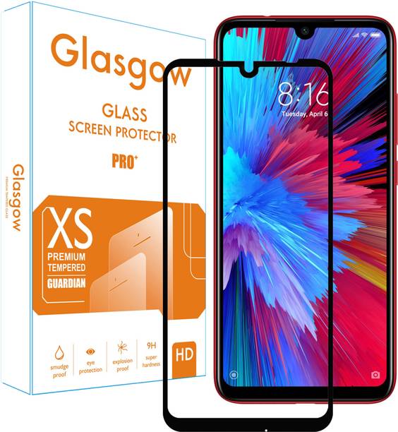 Glasgow Tempered Glass Guard for Mi Redmi Note 7, Mi Redmi Note 7 Pro, Mi Redmi Note 7S