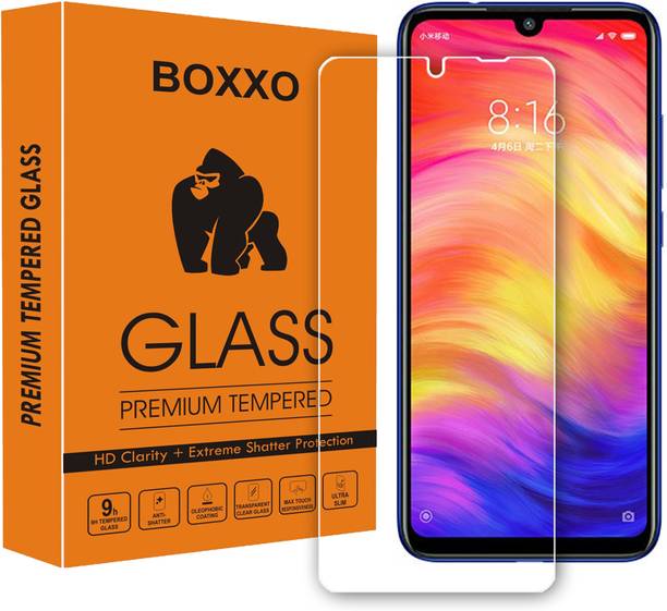 Boxxo Tempered Glass Guard for Mi Redmi Note 7, Mi Redmi Note 7 Pro, Mi Redmi Note 7S